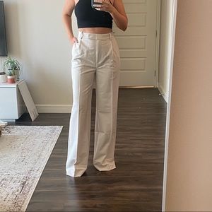 beige Zara trousers with tags still on. XS.